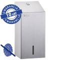 MERIDA STELLA Anti-FingerPrint multiflat toilet paper dispenser, satin stainless steel with AFP coating